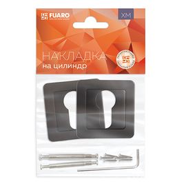 Накладка под Fuaro (Фуаро) цилиндр ET XM BL-24 черный