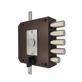 Замок накладной Mettem (Меттэм) ЗН4 032.1.1 (правый), 5 кл.