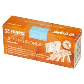 Цилиндровый механизм Fuaro (Фуаро) 200 ZA 80 mm (35+10+35) CP хром 5 кл.