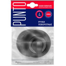 Ручка поворотная Punto (Пунто) BK6 ZR BL-24 черный