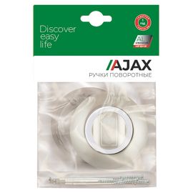 Ручка поворотная Ajax (Аякс) BK6 JR ABG-6 зелёная бронза