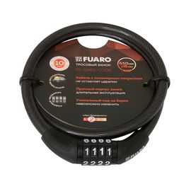 Замок тросовый Fuaro (Фуаро) PL-0865-CODE (8х650мм) код ПОДВЕС