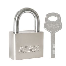 Замок навесной Ajax (Аякс) PD-30-40, фин. 3кл., блистер