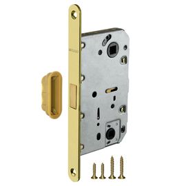 Защелка врезная Fuaro (Фуаро) MAGNET M96WC-50 SG мат. золото (new plate)