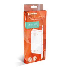 Защелка врезная Fuaro (Фуаро) MAGNET M96WC-50 WH-19 белый (new plate)