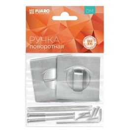 Ручка поворотная Fuaro (Фуаро) BK6 DM SSC-16 сатинированный хром