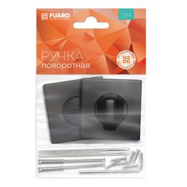 Ручка поворотная Fuaro (Фуаро) BK6 DM BL-24 чёрный