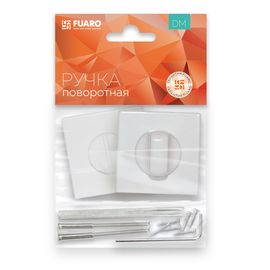 Ручка поворотная Fuaro (Фуаро) BK6 DM WH-19 белый