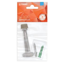 Упор дверной Fuaro (Фуаро) настенный DS-15 CP хром