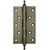Петля универсальная Armadillo (Армадилло) 5500A (500-A5) 125х75х3 AB Бронза Box