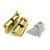 Цилиндровый механизм Fuaro (Фуаро) с вертушкой R302/70 mm-BL (30+10+30) PB латунь 5 кл. БЛИСТЕР