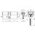 Цилиндровый механизм Fuaro (Фуаро) R600/70 mm-BL (30+10+30) CP хром 5 кл. БЛИСТЕР