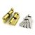 Цилиндровый механизм Fuaro (Фуаро) с вертушкой R602/80 mm-BL (30+10+40) PB латунь 5 кл. БЛИСТЕР
