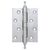 Петля универсальная Armadillo (Армадилло) 4500A (500-A4) 100x75x3 SC Мат хром Box