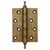Петля универсальная Armadillo (Армадилло) 4500A (500-A4) 100x75x3 OB Античная бронза Box