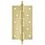 Петля универсальная Fuaro (Фуаро) 4BB/A/BL 125x75x2,5 SB (мат. золото) БЛИСТЕР
