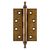 Петля универсальная Armadillo (Армадилло) Castillo CL 500-A4 102x76x3,5 BB-17 Коричневая бронза
