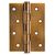 Петля универсальная Fuaro (Фуаро) 4BB/BL 100x75x2,5 CFB (кофе глянец) БЛИСТЕР