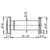 DVP3/NEW, 16/140/50x90 Punto (Пунто) (оптика пластик, угол обзора 140) CP Хром