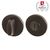 Ручка поворотная Armadillo (Армадилло) WC-BOLT BK6 URS BPVD-77 Вороненый никель