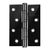 Петля универсальная Fuaro (Фуаро) 4BB/BL 100x75x2,5 BN (черный глянец) БЛИСТЕР