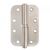 Петля съемная Punto (Пунто) S100113/R14-4R 100*70*2.5 PN right (перл.никель) правая