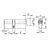 Цилиндровый механизм Ajax (Аякс) с вертушкой AX202/100 mm (40+10+50) CP хром 5 кл.