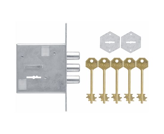 Замок врезной Class (Класс) сувальдный GS-SM 009, 5 кл.