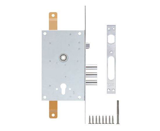 Корпус врезного Kale kilit (Кале килит) цилиндрового замка с защёлкой 352/R w/b (с креплением под тя