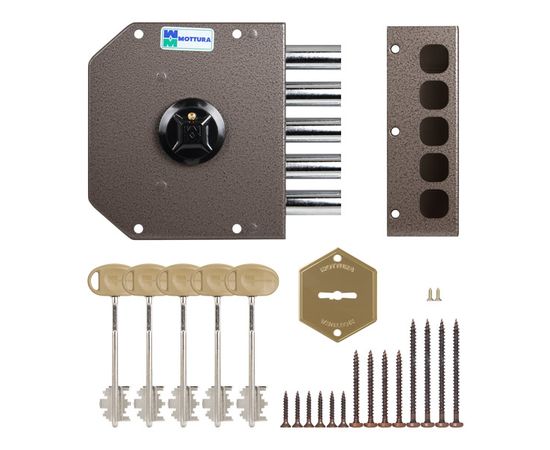 Замок накладной Mottura (Моттура) 20.500 D (правый)