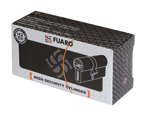 Цилиндровый механизм Fuaro (Фуаро) 100 CA 62 mm (26+10+26) CP хром 3 кл.