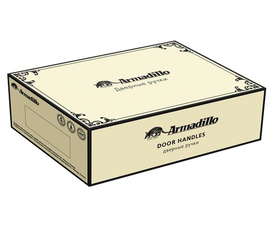 Ручка раздельная Armadillo (Армадилло) Romeo CL3-BB-17 Коричневая бронза