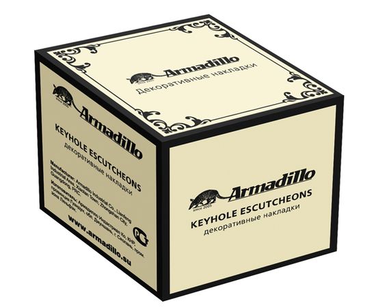 Накладка CYLINDER Armadillo (Армадилло) ET/CL-GOLD-24 Золото 24К 2 шт.