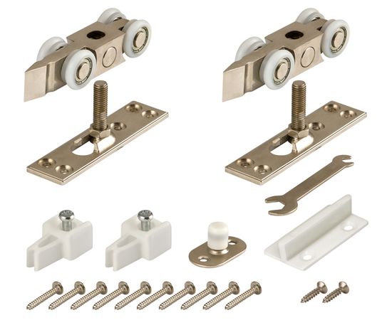 Комплект роликов Armadillo (Армадилло) для раздвижных дверей DIY Comfort 80/4 kit (877+882)