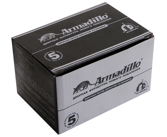 Петля скрытой Armadillo (Армадилло) установки с 3D-регулировкой Architect 3D-ACH 40 CP-8 Хром лев.40