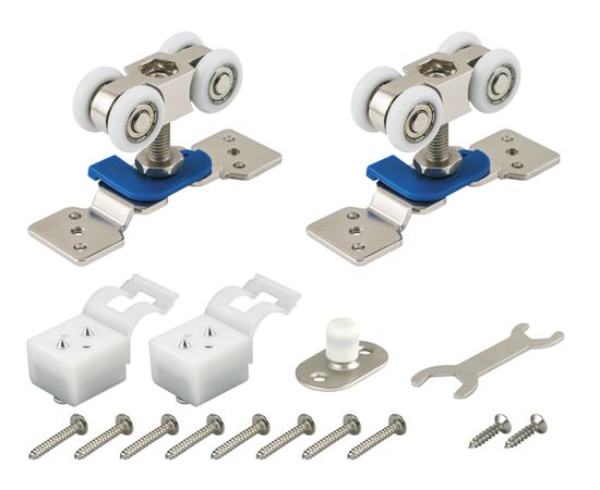 Комплект роликов Armadillo (Армадилло) для раздвижных дверей DIY Comfort 60/4 kit (877)