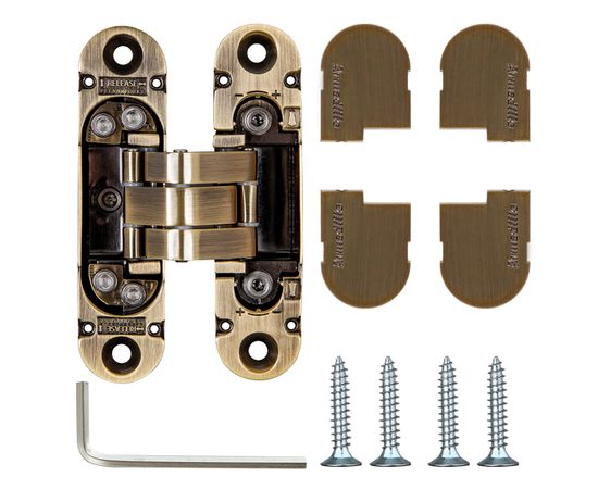 Петля скрытой Armadillo (Армадилло) установки с 3D-регулировкой 9540UN3D AB Бронза