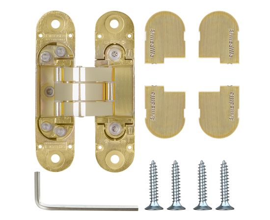 Петля скрытой Armadillo (Армадилло) установки с 3D-регулировкой 9540UN3D SG Мат. золото