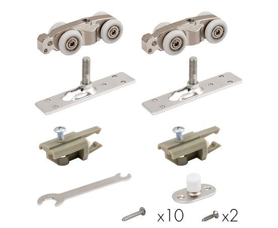Комплект Armadillo (Армадилло) для раздвижных дверей Comfort - PRO SET 1 /rollers/ 80 (CFA170)