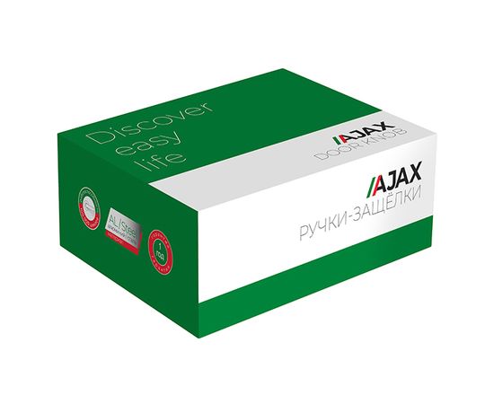 Ручка защелка Ajax (Аякс) 6010 CP-B (фик.) хром