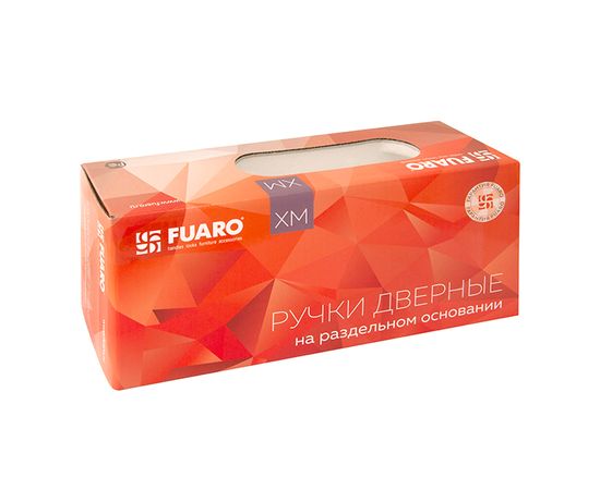 Ручка раздельная Fuaro (Фуаро) DENVER XM GR/CP-23 графит/хром