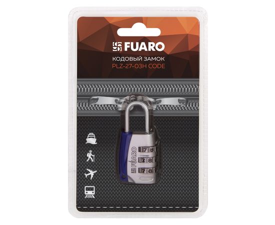 Замок кодовый Fuaro (Фуаро) PLZ-27-03H CODE БЛИСТЕР