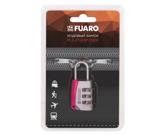 Замок кодовый Fuaro (Фуаро) PLZ-27-03P CODE БЛИСТЕР