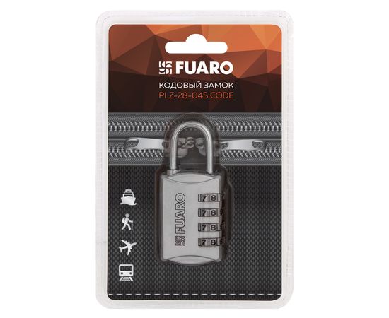 Замок кодовый Fuaro (Фуаро) PLZ-28-04S CODE БЛИСТЕР