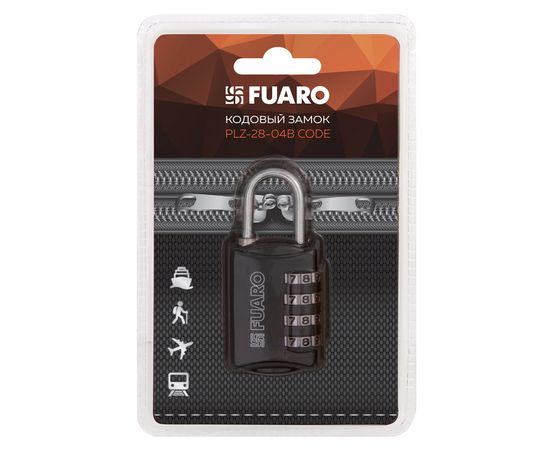 Замок кодовый Fuaro (Фуаро) PLZ-28-04B CODE БЛИСТЕР