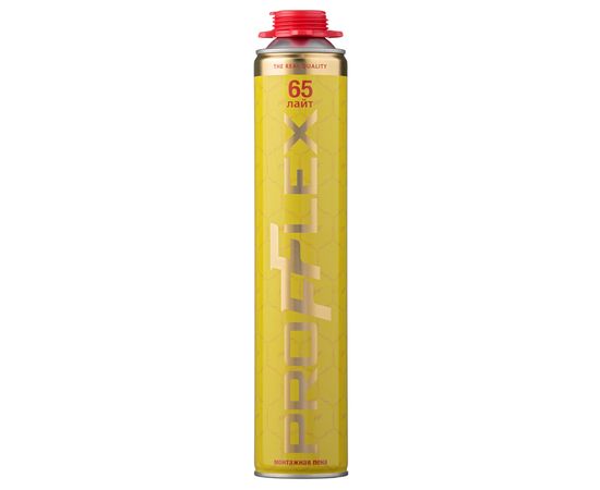 Пена монтажная PROFFLEX PRO YELLOW LITE 65л летняя